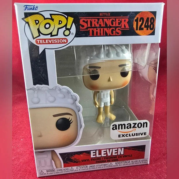 Eleven amazon exclusive funko # 1248 (nib) With pop protector - Picture 2 of 7
